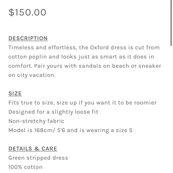 House of Lancry Oxford Dress - Picture 8 of 8